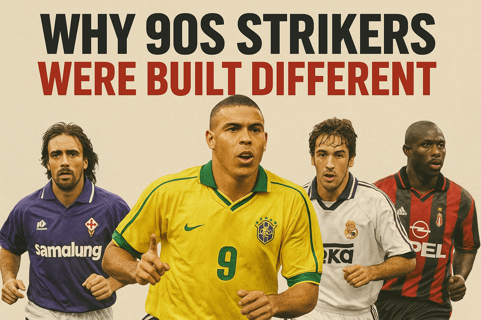 Why 90s Strikers Were Built Different
